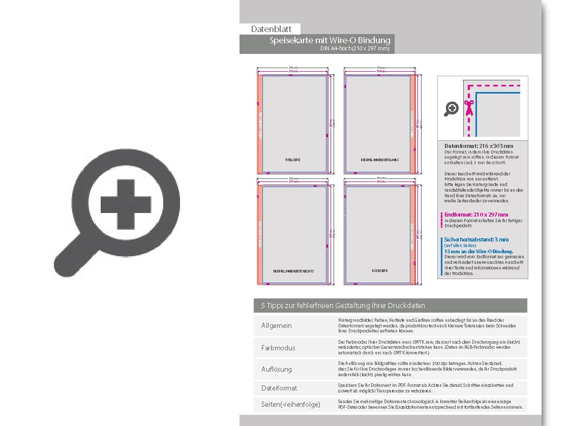 Product Bild speisekarte_mit_metall-spiralbindung__endformat_din_a4__52-seitig